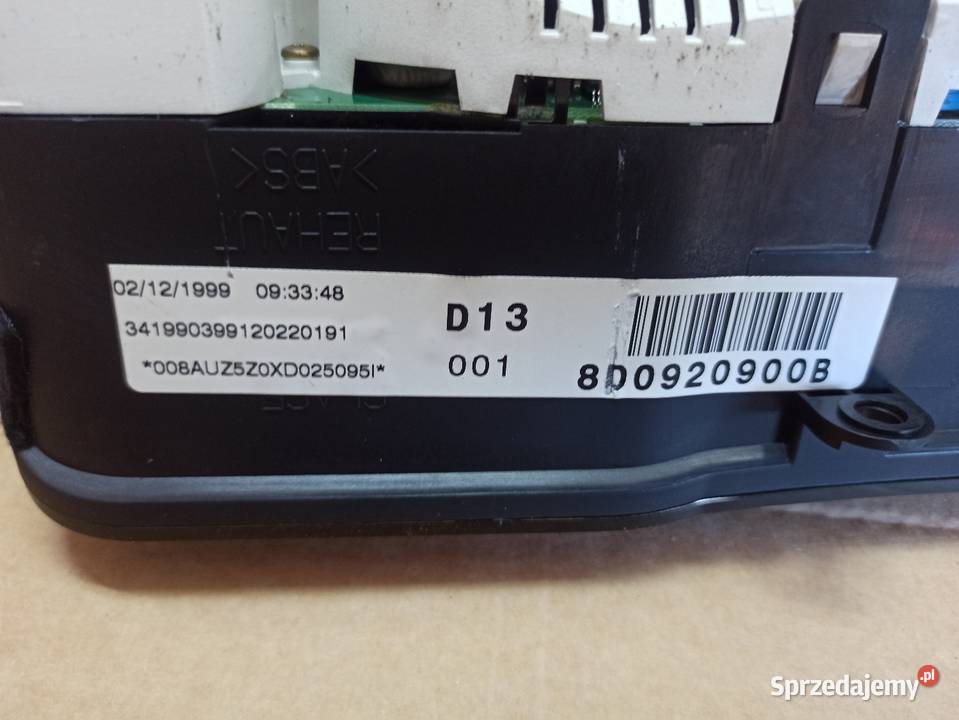 AUDI A4 B5 LIFT 9901 16 18 ZEGARY osobowe dolnośląskie
