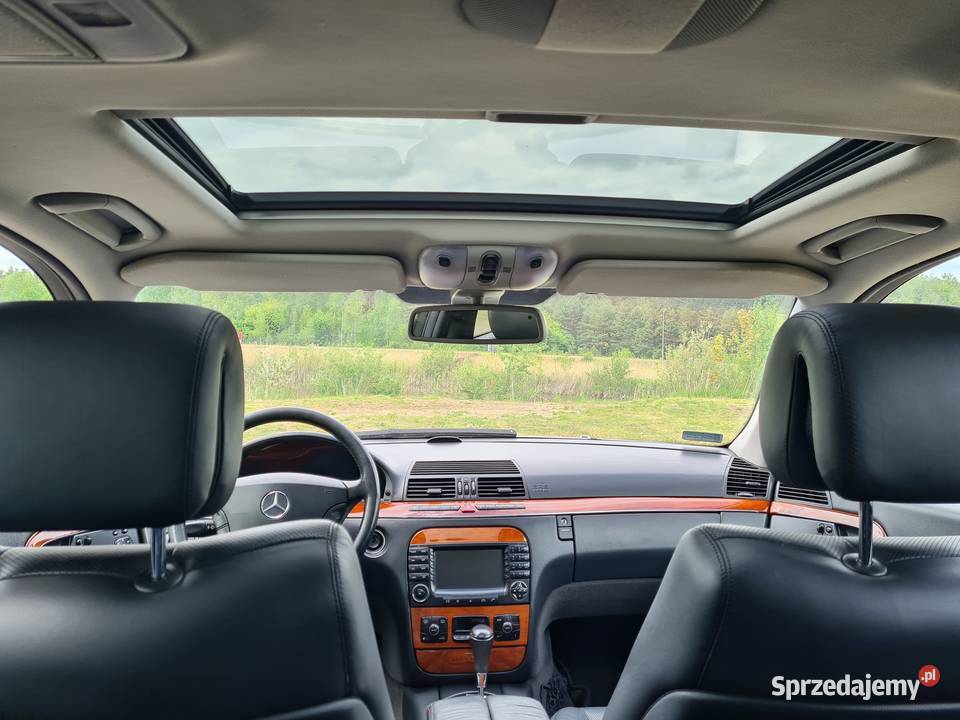 Mercedes S500 V8 4matic LONG LPG Salon Polska warmińsko-mazurskie Olsztyn