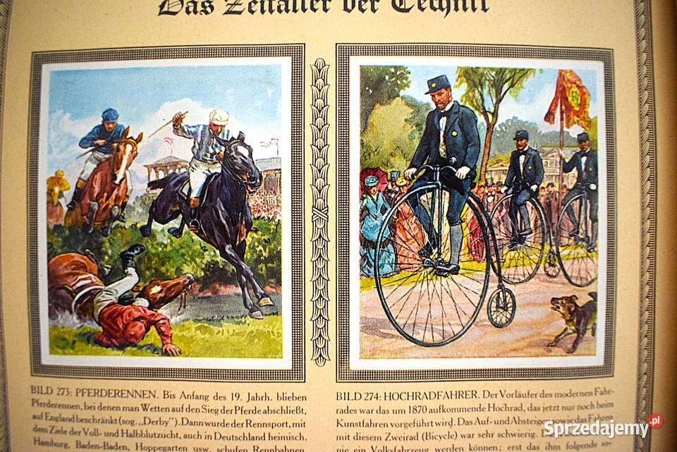 Historia w obrazkach zapisana duży album z roku