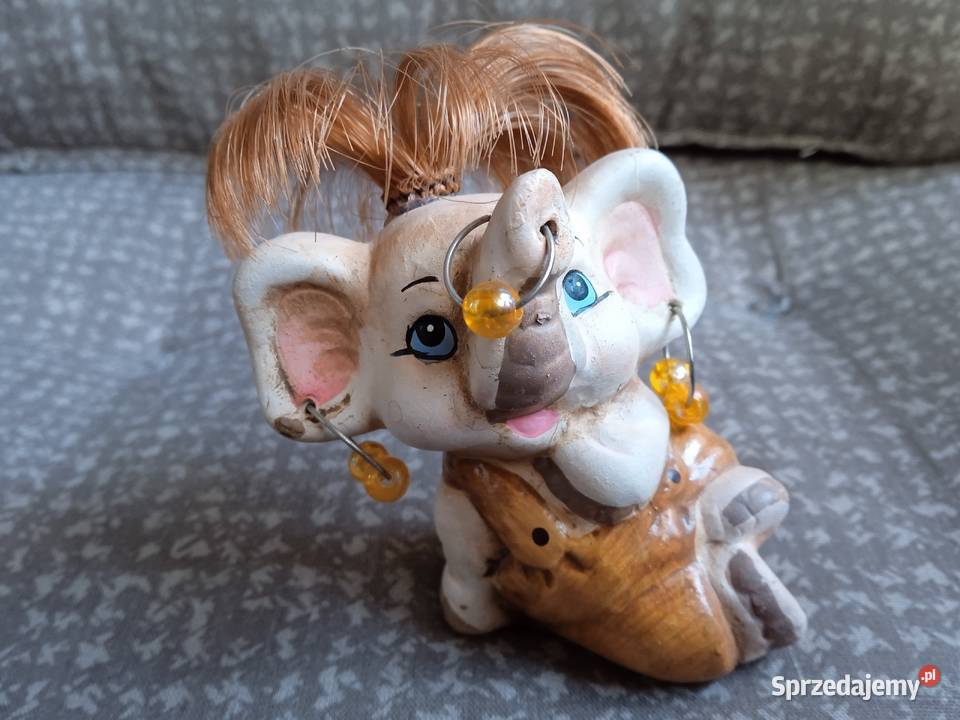 2 dekoracyjne małe słoniki Sztukateria, dekoracja sufitu Mielno