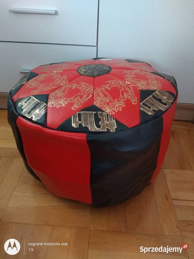 Dwie pufy bez wypelnienia mazowieckie Radom