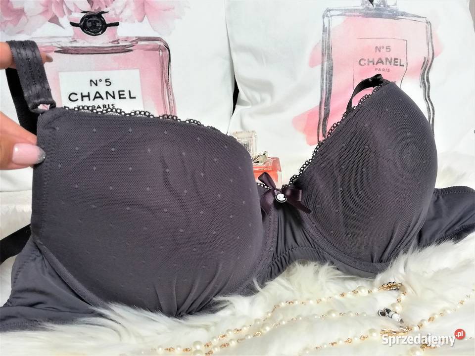 biustonosz szary usztywniany kolekcja Britney mazowieckie Warszawa