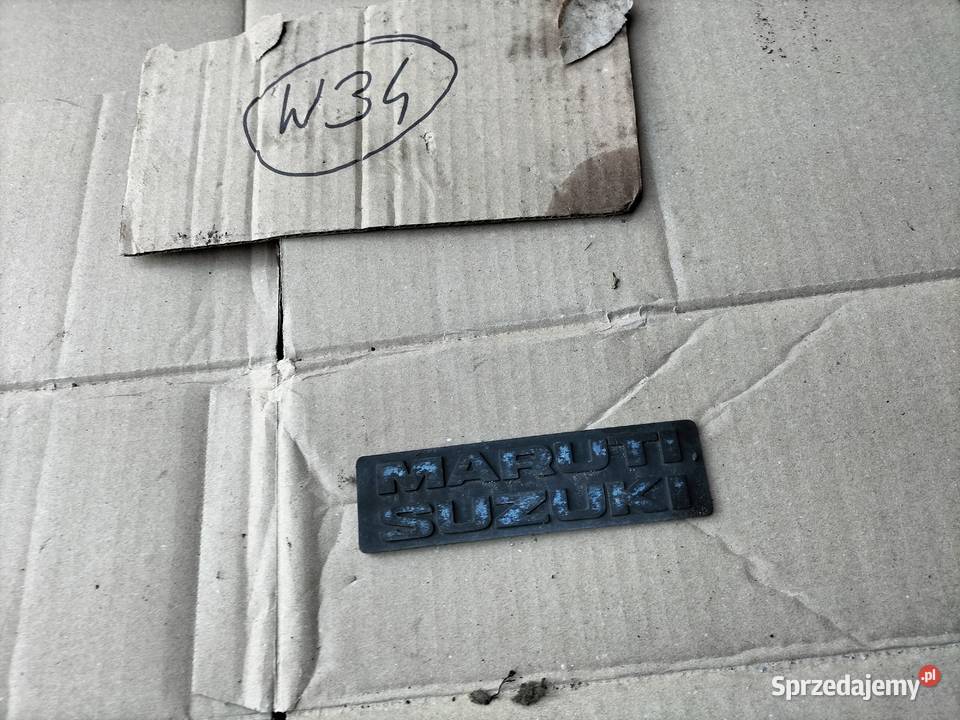 Suzuki Maruti 800 NAPIS ZNACZEK EMBLEMAT Kamień-Kolonia sprzedam
