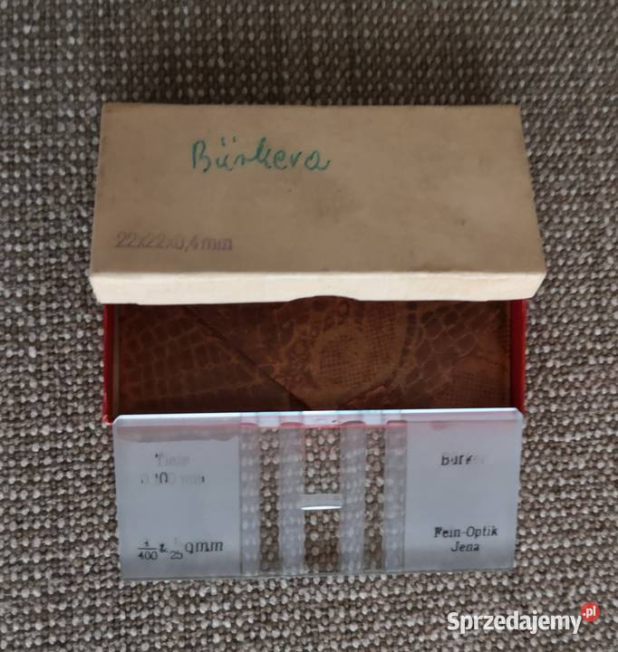 Komora Brkera do zliczania komórek Katowice