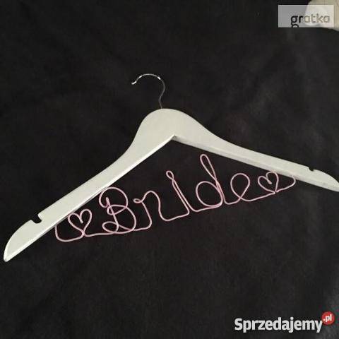 Wieszaki ślubne Bride i Groom