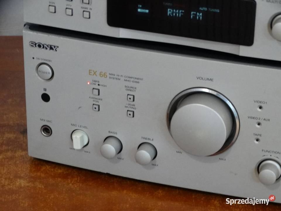Wzmacniacz i tuner Sony MHCEX66 sprawna WYSYŁKA podkarpackie