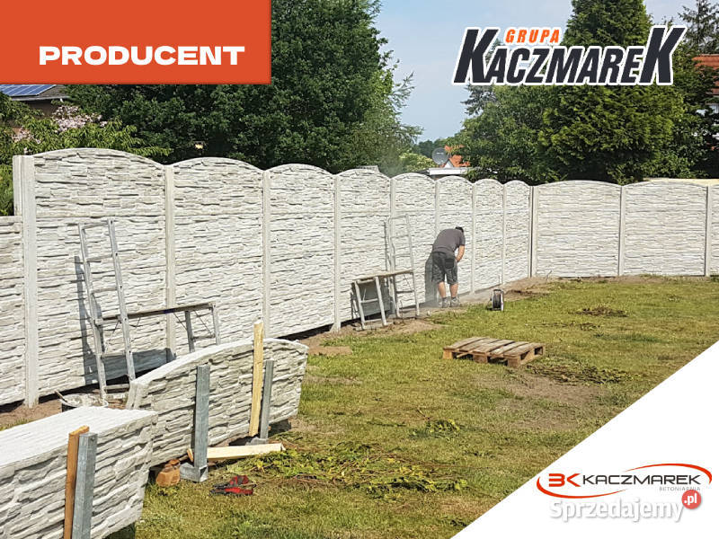 Ogrodzenia Betonowe Montaż i Transport PRODUCENT śląskie Ogrodzieniec