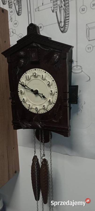 Zegar z kukułką Majak przeglądzie na prezent lubuskie Żary