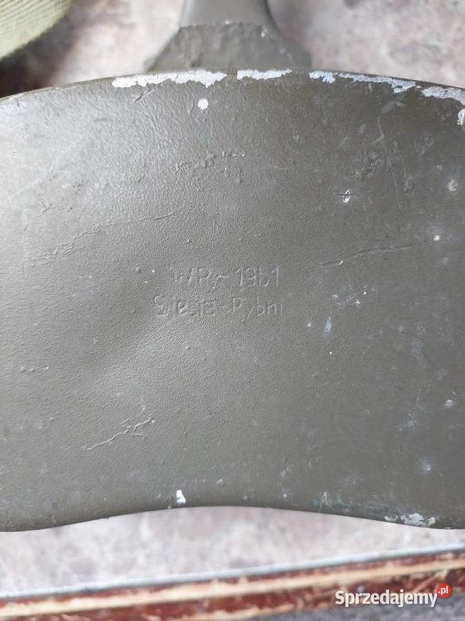 Stara wojskowa manierka menażka torba masce Tczew sprzedam