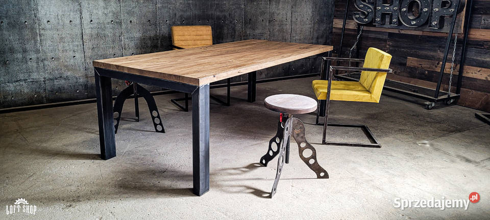 Stół industrialny Classic stół loftowy 180100 dolnośląskie Jelcz-Laskowice