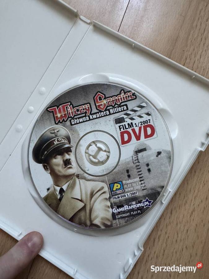 Płyta DVD Wilczy Szaniec Główna kwatera Hitlera dokument Warszawa