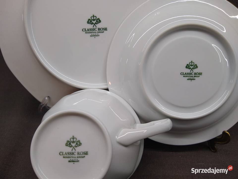 Zestaw filiżanka Rosenthal Biała Maria Classic Kalisz