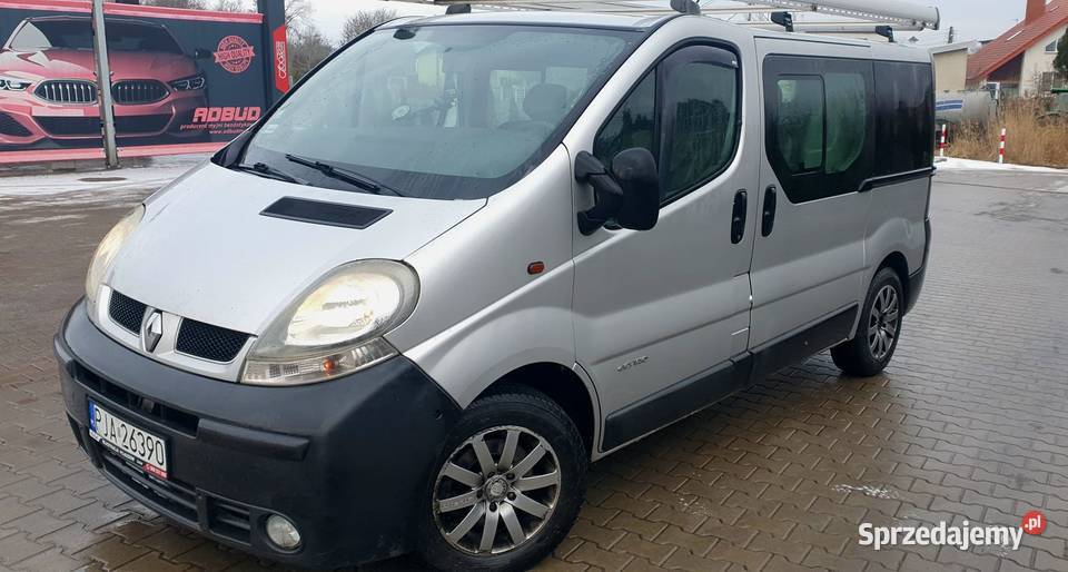 Renault Trafic 25dci brygadówka 5 osób 2463cm3 wielkopolskie Dąbrowa sprzedam