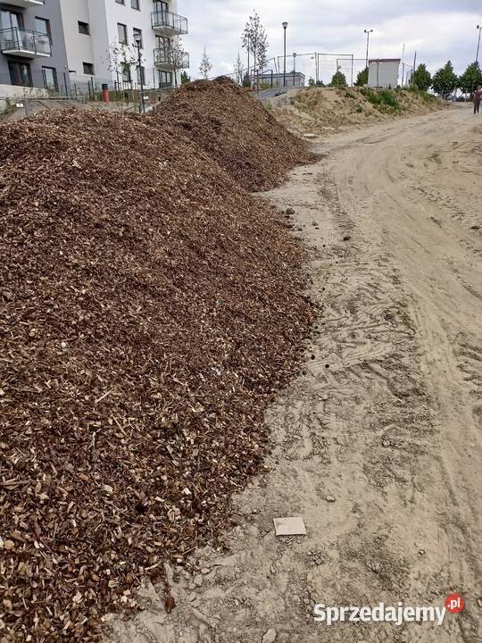 Zrębki Zrębka Leśna na podsypkę kompostowa Chmielno