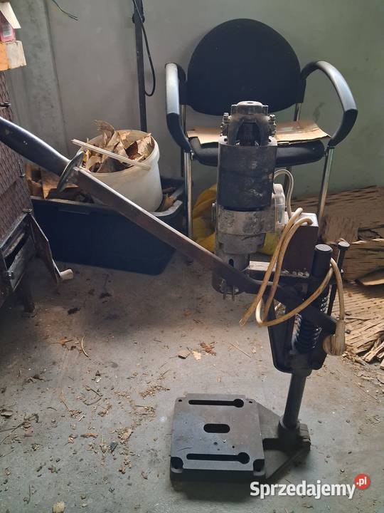 Wiertarka stołowa samoróbka Dąbrowa Zielona