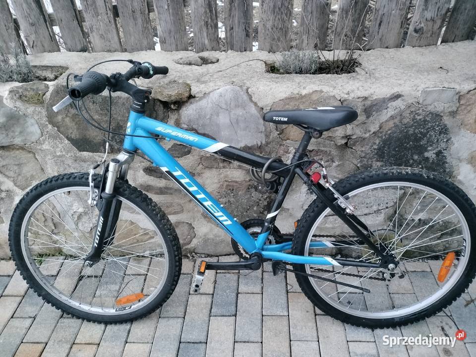 Totem superman niebiesko czarny rower górski Dziecięce