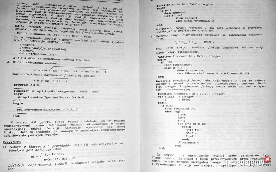 Podstawy systemu języka Turbo Pascal 40 A lubelskie Chełm