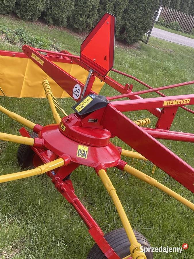 Zgrabiarka Niemayer Rs nieuszkodzony Zgrabiarki i przetrząsacze Boguszki