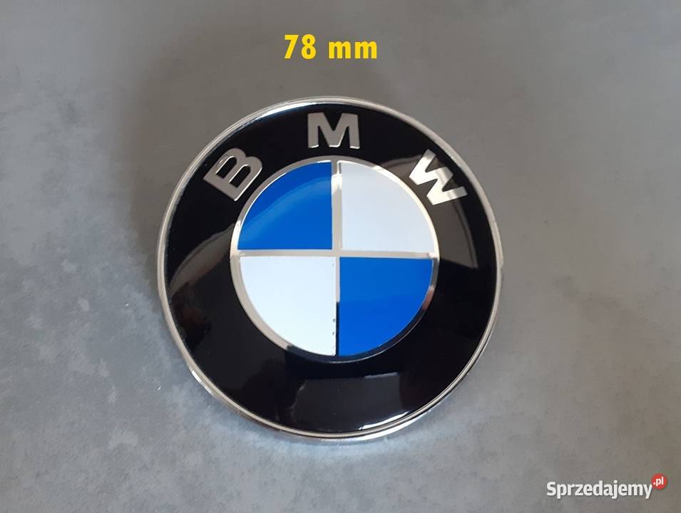 Emblemat logo znaczek BMW 78mm Super Jakość