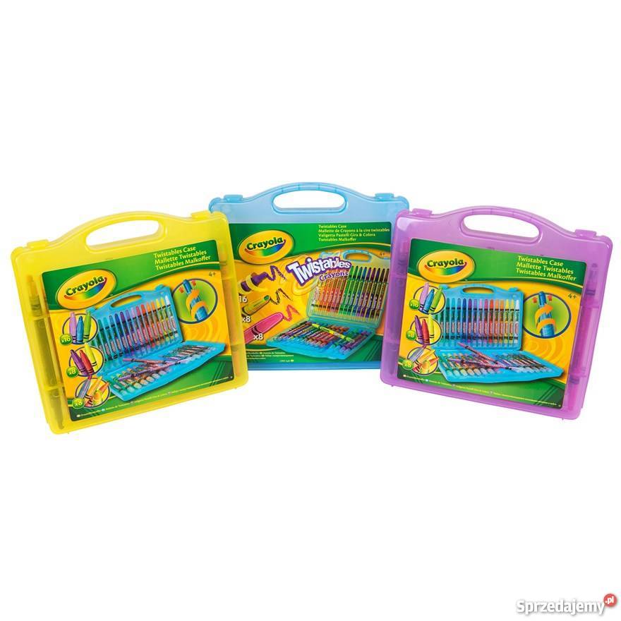 Crayola Duży Zestaw 32 Kredki Wykręcane Plastyczne małopolskie Mogilany
