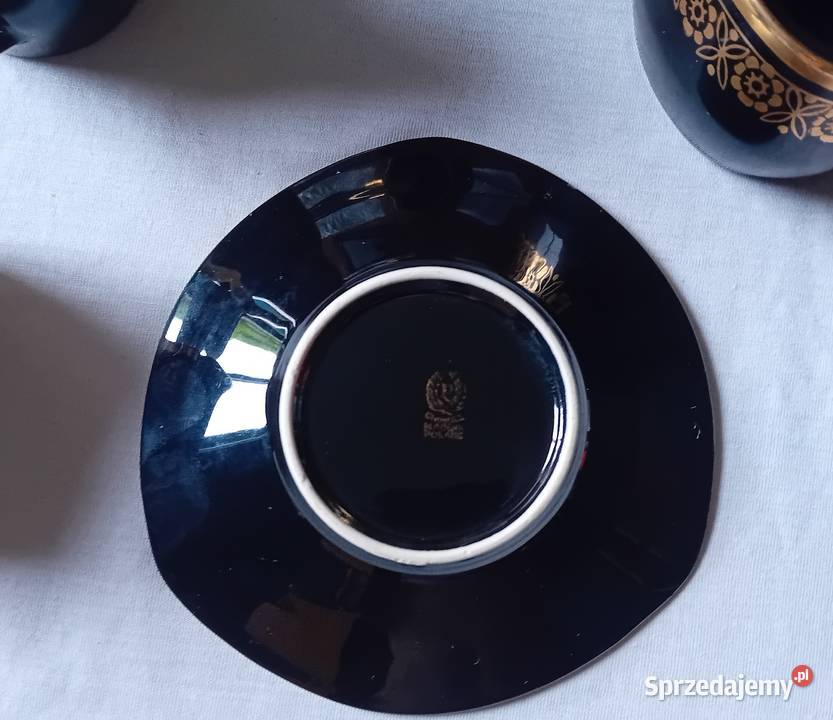 Zestaw kawowy 2 osób porcelit Chodzież fason Iza Koźminek