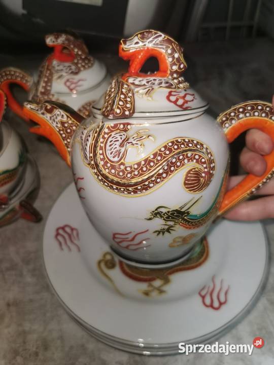 Piękny japoński zestaw do herbaty