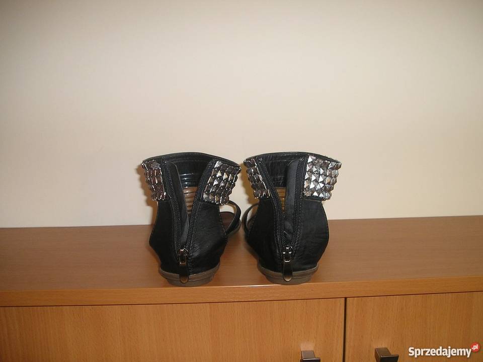 sandały japonki 38 24 SoNize czarny pomorskie Słupsk