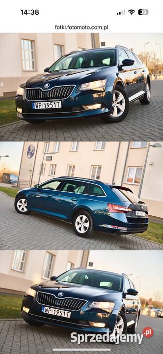 Skoda Superb 3 2018 Płock