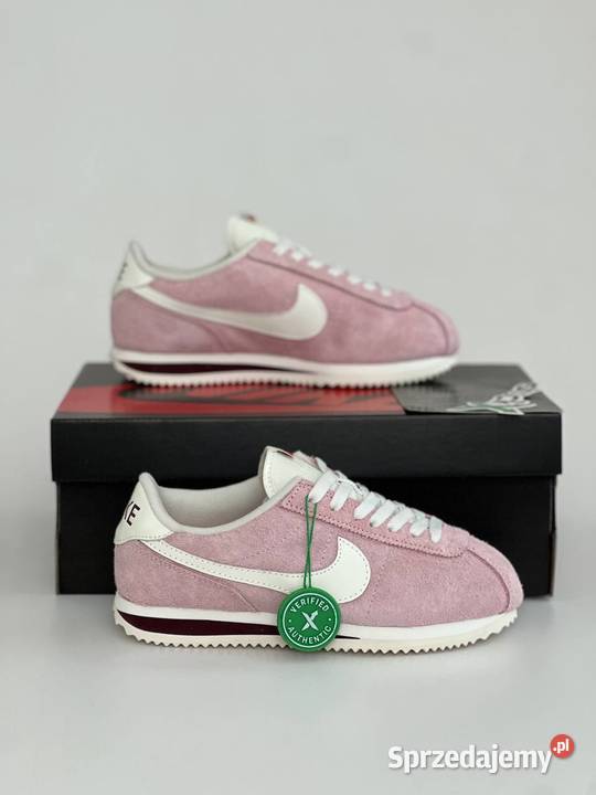 Buty NIKE CORTEZ VINTAGE SUEDE PINK rozmiar 3641