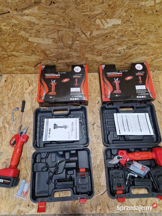 SEKATOR AKUMULATOROWY ELEKTRYCZNY NOŻYCE Głogowa sprzedam