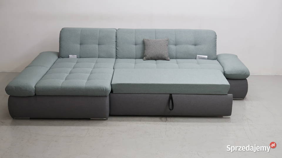 SCX nowoczesny narożnik z funkcja spania FOTEL