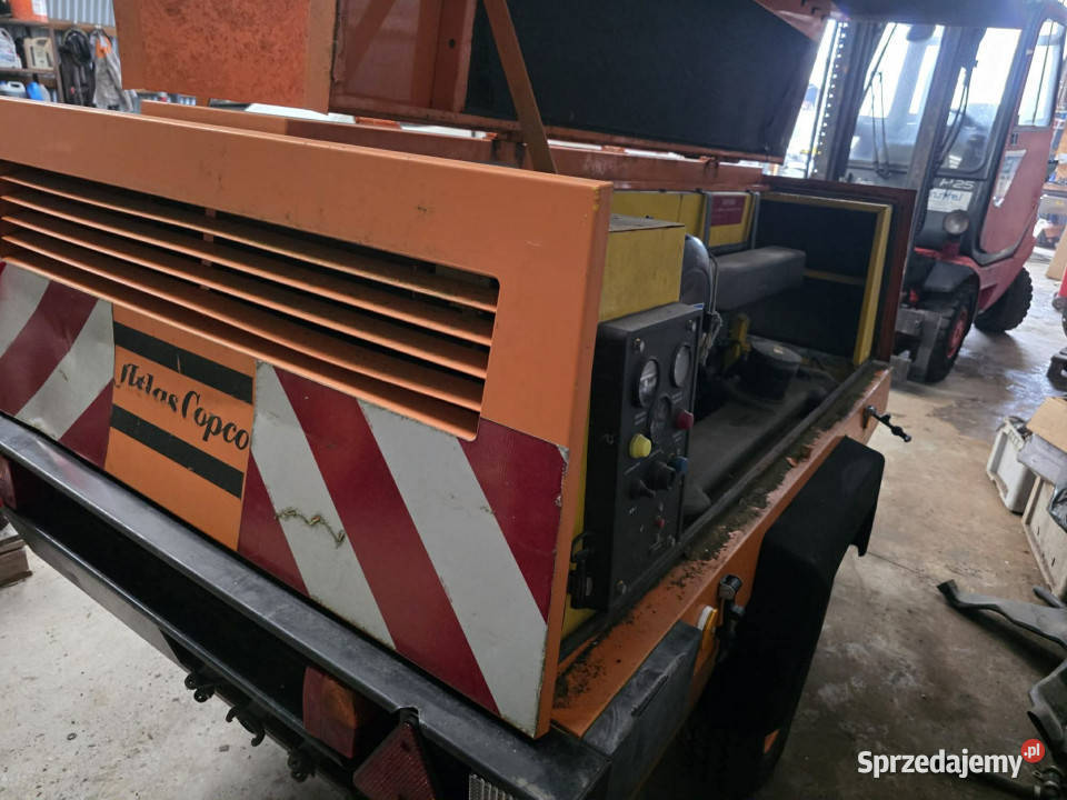 Kompresor śrubowy Atlas Copco XAS 90 Rok produkcji 1991 Owczary