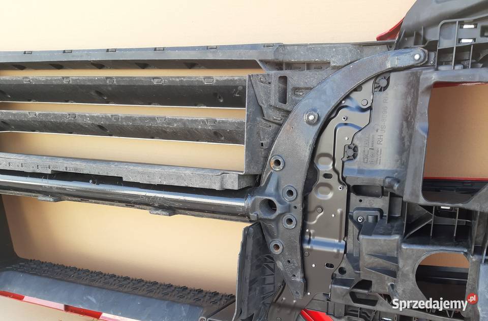 MAN TGX E6 LIFT ZDERZAK PRZÓD KOMPLETNY RAL 3002 Karoseria Trzciel