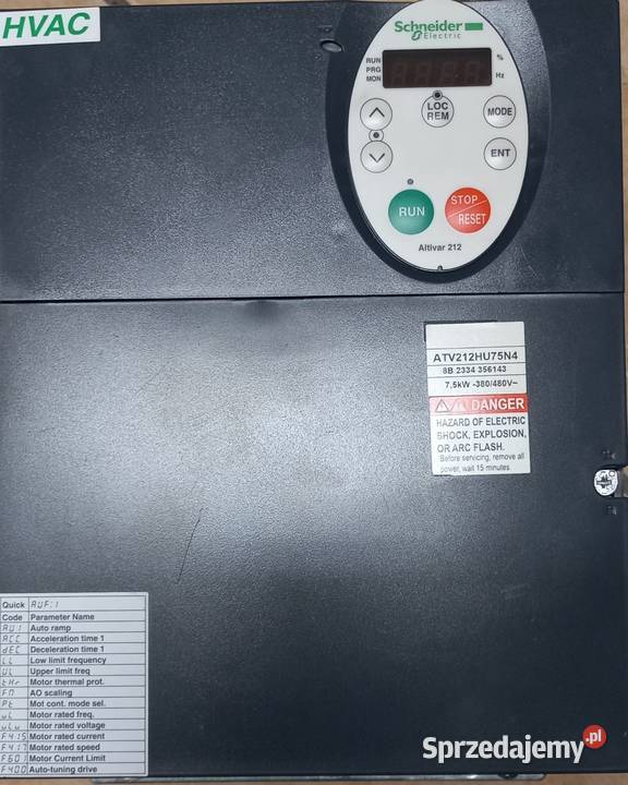 Falownik Scneider 75KW Pozostałe Bielsko-Biała
