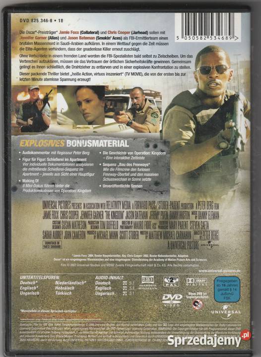 Operation Kingdom Jamie Foxx Jenifer Gardner DVD DVD