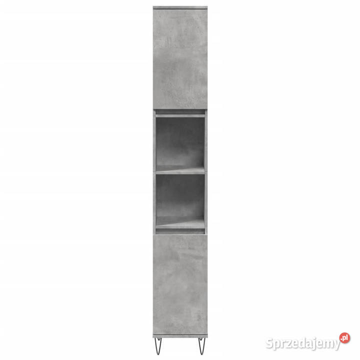 Szafka łazienkowa szarość betonu 30x30x190 Warszawa