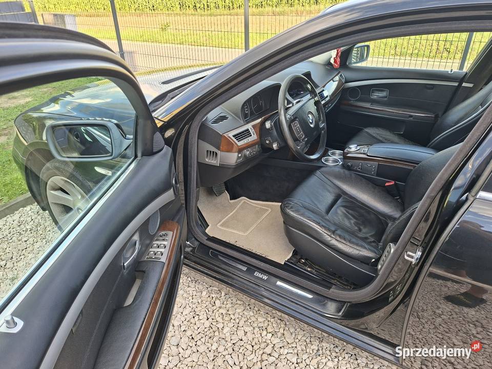BMW E65 730D skórzana tapicerka podkarpackie sprzedam