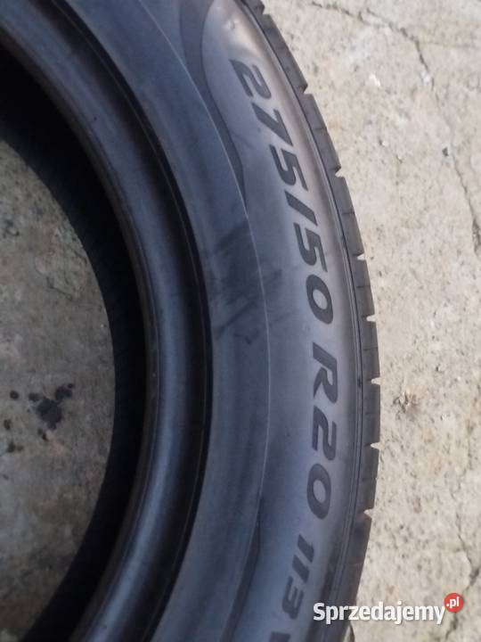 Opony 27545R20 demo Pirelli pzero okazja sprzedam