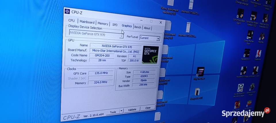 GeForce GTX 970 4GB 256Bit Wrocław