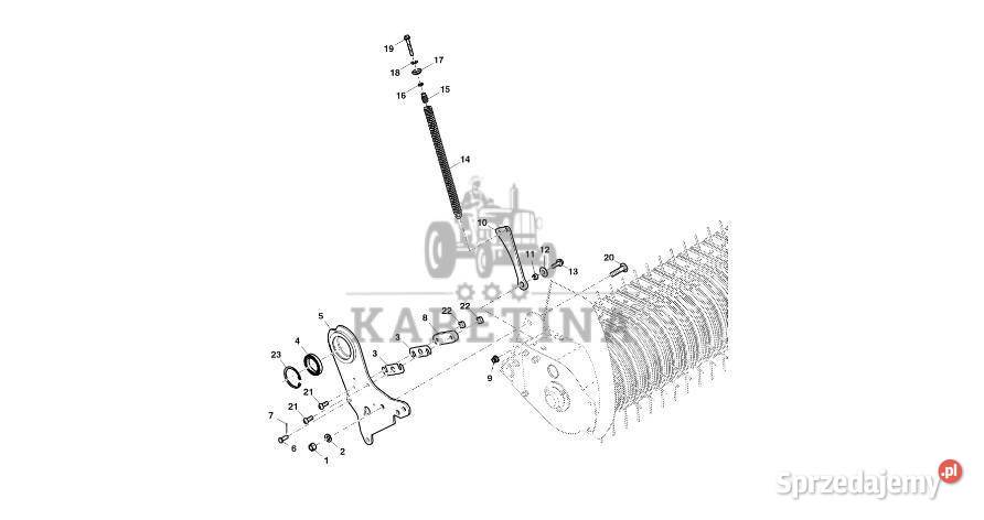 John Deere 960 Ramię DC212812 Podbieracz Jastrzębniki