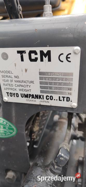 Wózek widłowy TCM Triplex z wolnym skokiem Koźmin Wielkopolski