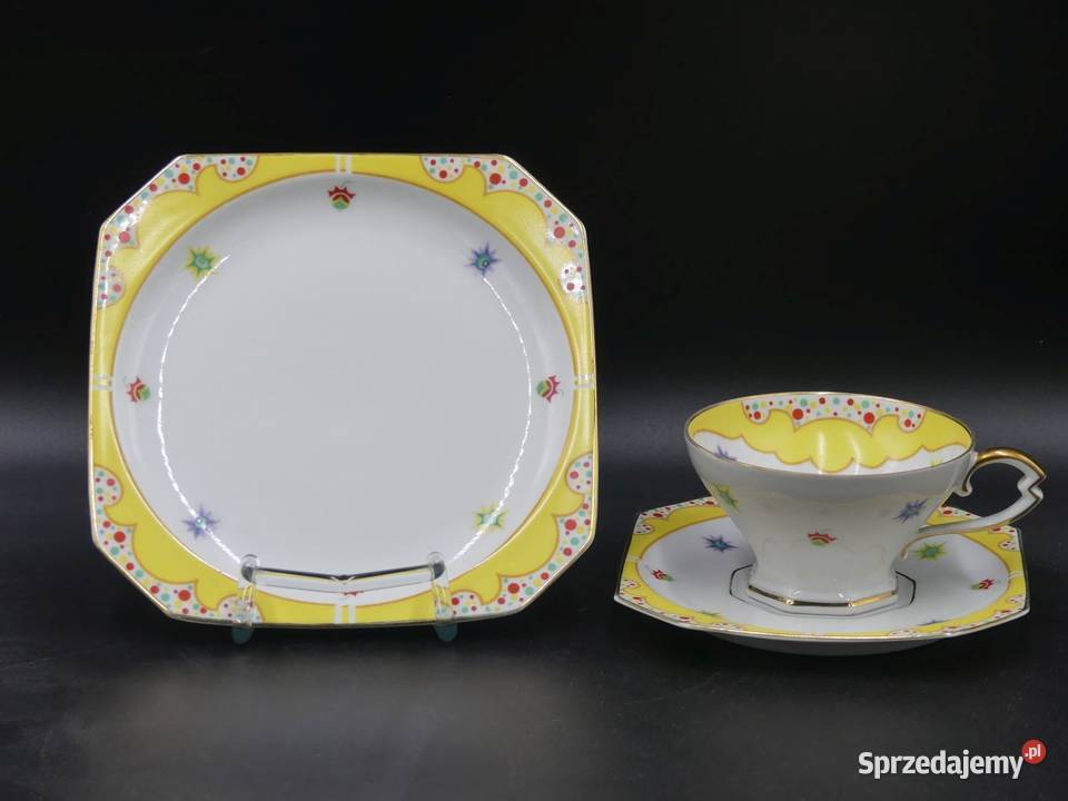 Urokliwe trio Hutschenreuther 1939 45 wielkopolskie Poznań