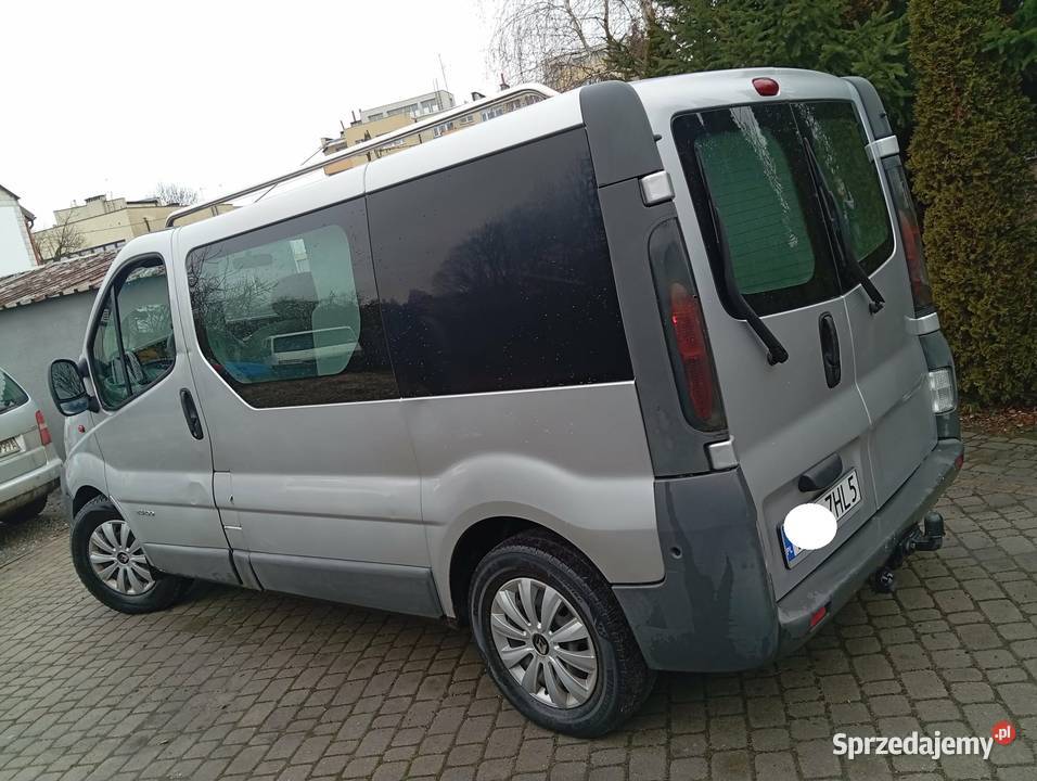 TRAFIC 19 DCI HAK 5 OSÓB 1 WŁAŚĆ ZAREJESTR mazowieckie Gostynin sprzedam