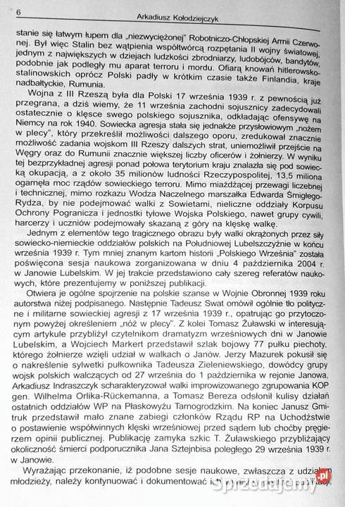 Ostatnie walki Wojny Obronnej 1939 roku na miękka Pozostałe Chełm