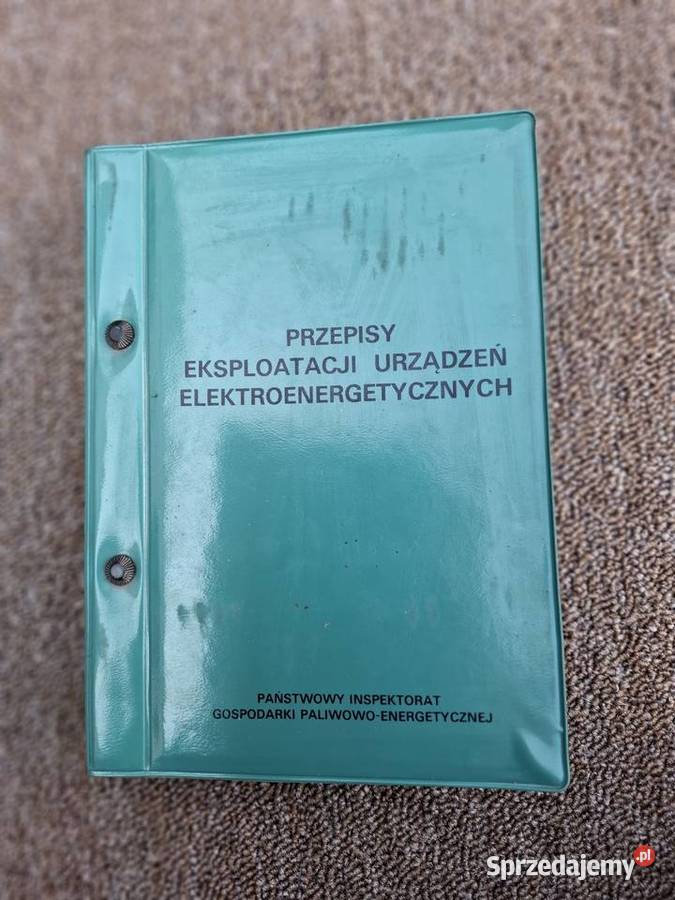 Przepisy Eksploatacji Urządzeń Koluszki