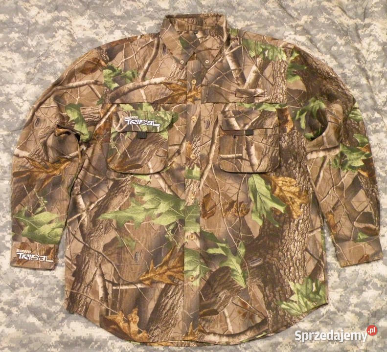 Koszula myśliwska realtree SHIMANO TRIBAL Large Sporty strzeleckie i myślistwo