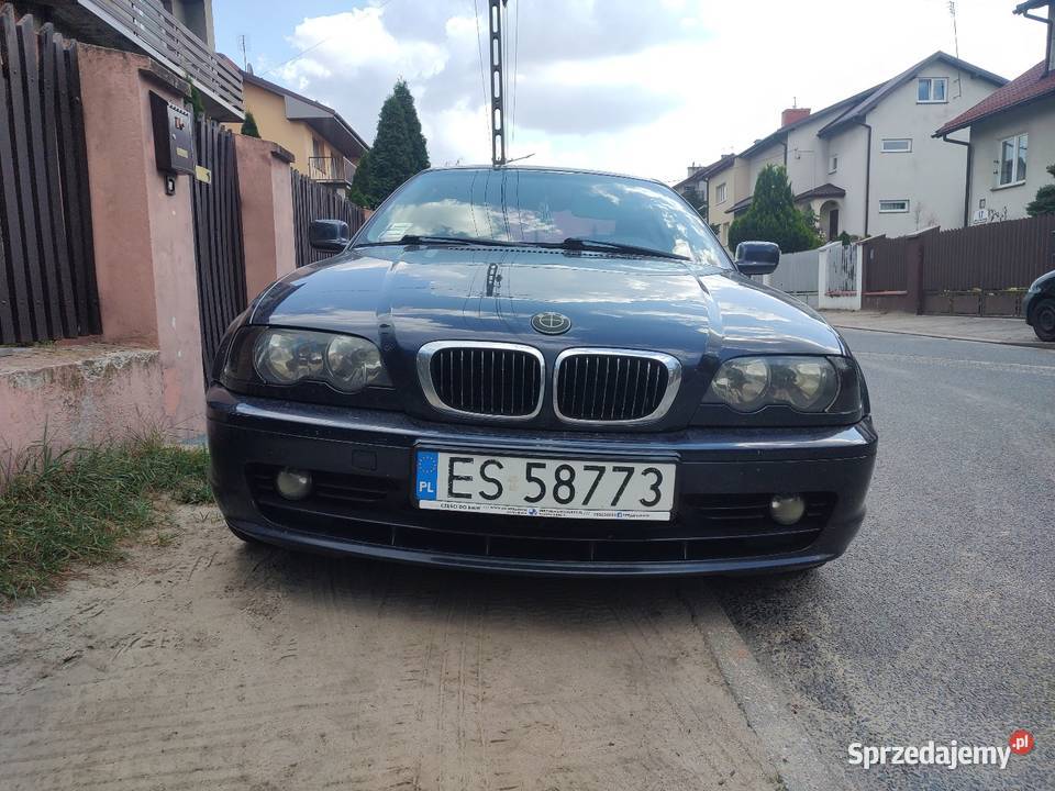 BMW E46 coupe 20i R6 LPG nowa butla łódzkie Skierniewice sprzedam