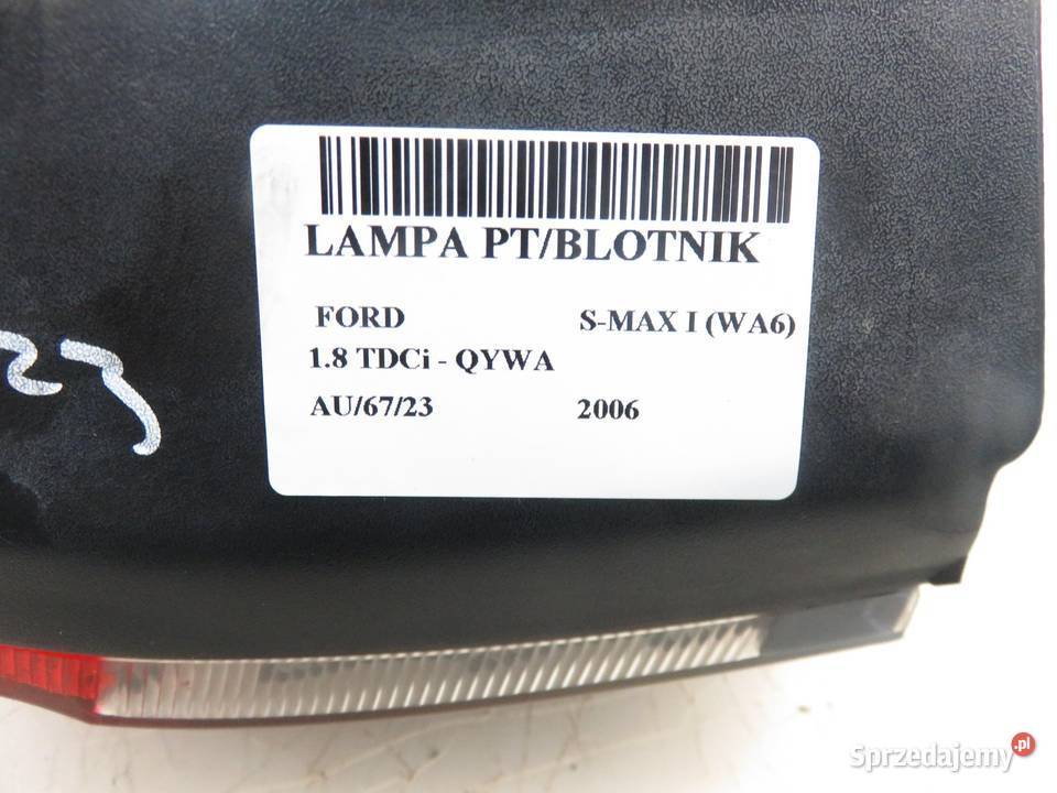 LAMPA PRAWA TYLNA FORD S I osobowe małopolskie sprzedam