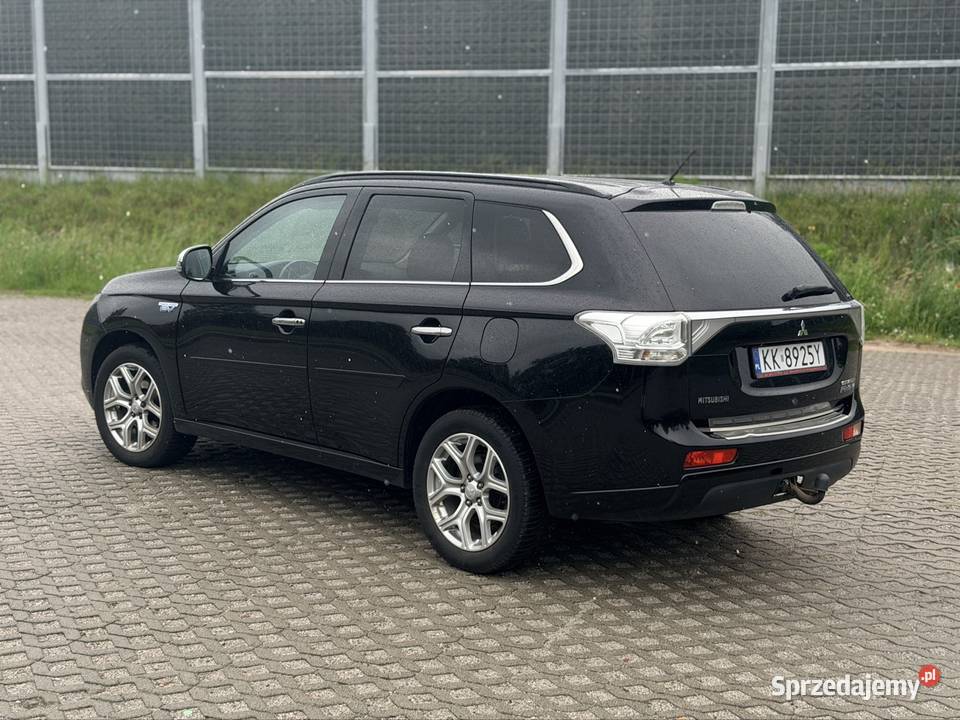 Mitsubishi Outlander PHEV PlugIn Hybrid 4x4 elektryczne lusterka małopolskie Kraków sprzedam