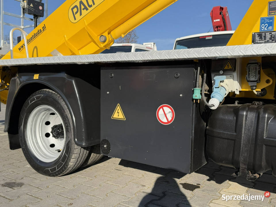 Nissan Cabstar Zwyżka Podnośnik Koszowy immobilizer Widełki